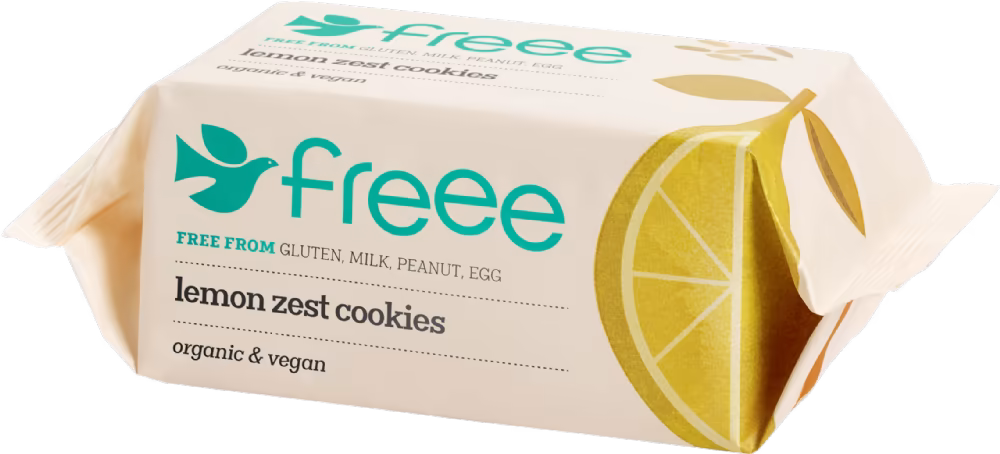 DOVES FARM Freee - Lemon Zest Cookies 150g