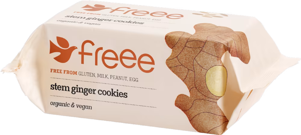 DOVES FARM Freee - Stem Ginger Cookies 150g
