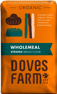 DOVES FARM Organic Strong Wholemeal Bread Flour 1.5kg