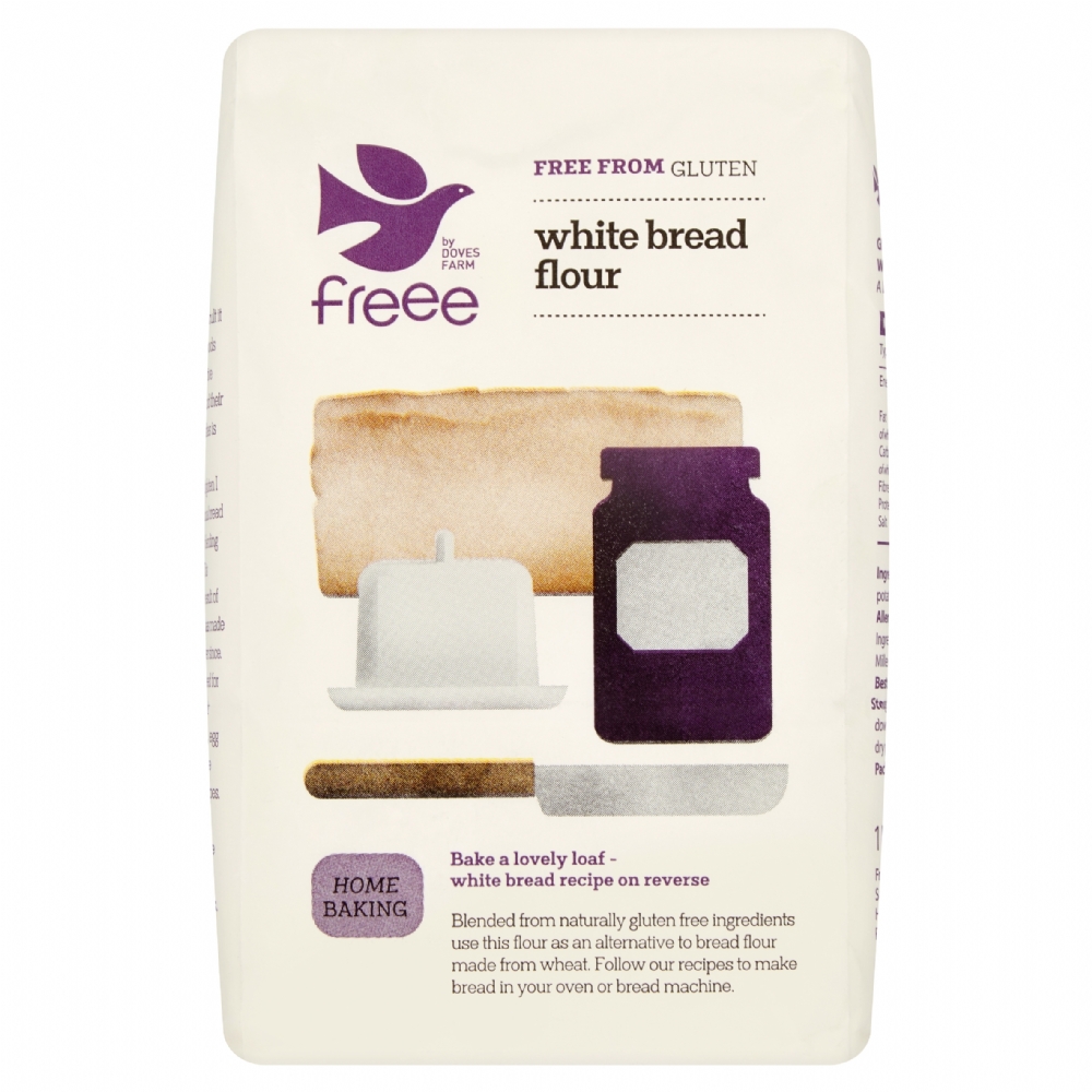 DOVES FARM Freee - White Bread Flour 1kg