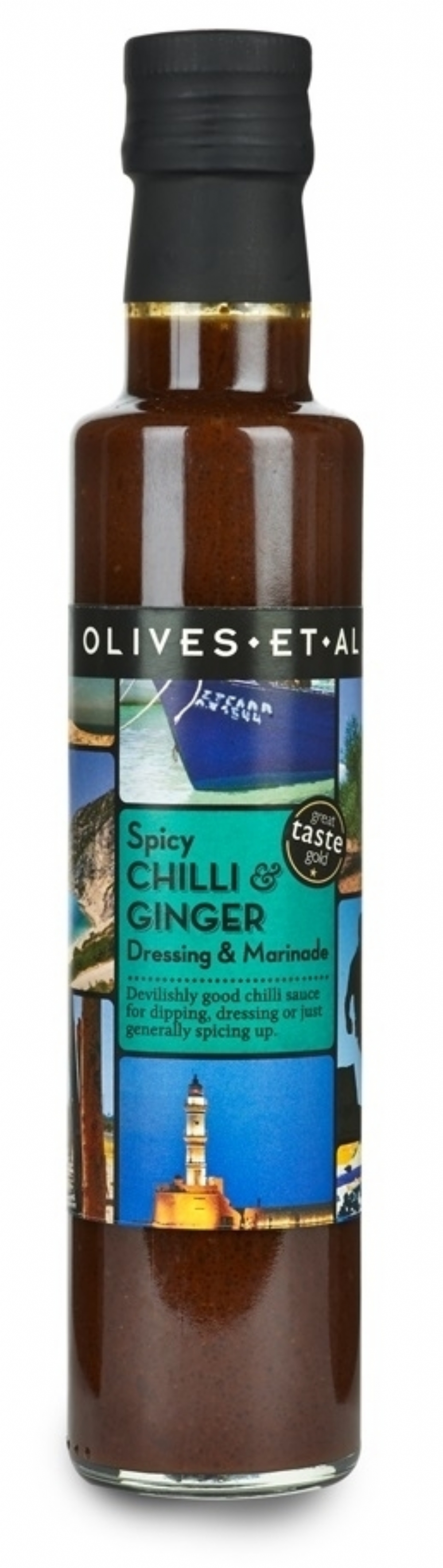 OLIVES ET AL Spicy Chilli & Ginger Dressing & Marinade 250ml (5055003703200)