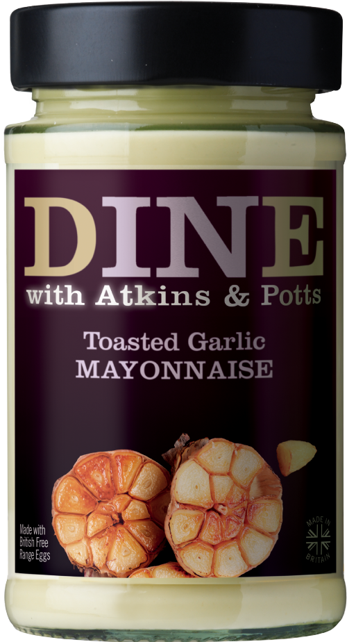 ATKINS & POTTS Toasted Garlic Mayonnaise 195g