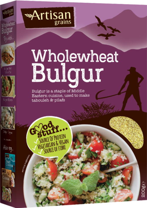 ARTISAN GRAINS Wholewheat Bulgur 200g