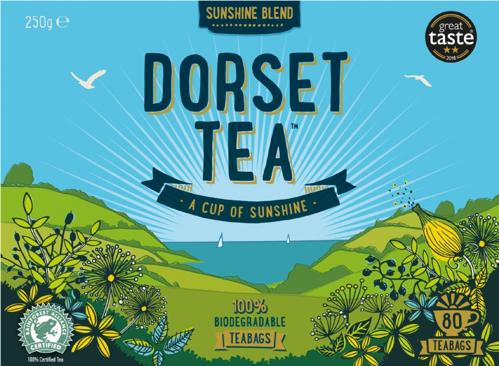 DORSET TEA Sunshine Blend 80 Teabags 250g