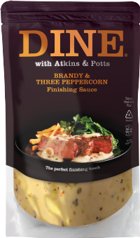 DINE Brandy & Three Peppercorn Finishing Sauce 350g