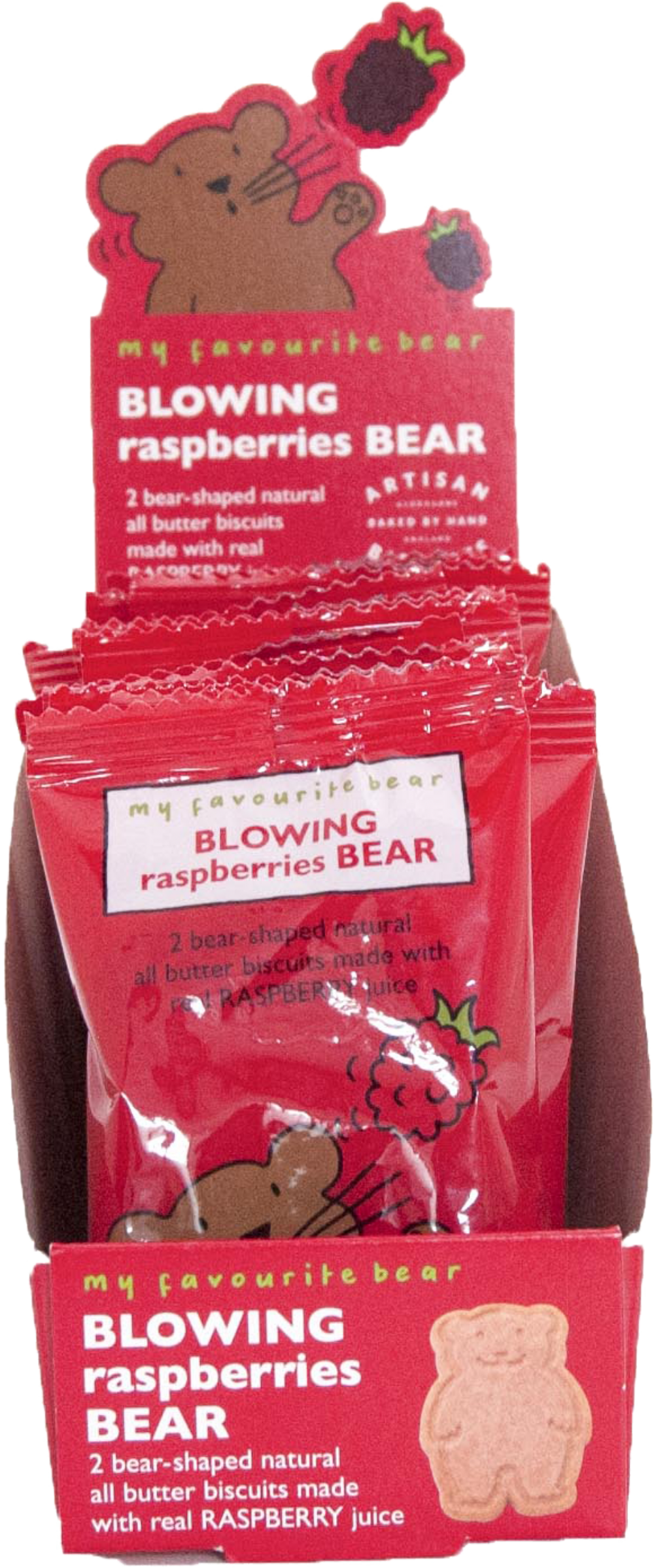 ARTISAN My Favourite Bear Blowing Raspberry - Twin Pack 25g