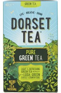 DORSET TEA Pure Green Tea - 20 Sachets 40g