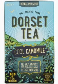 DORSET TEA Herbal Infusions Cool Camomile - 20 Sachets 40g