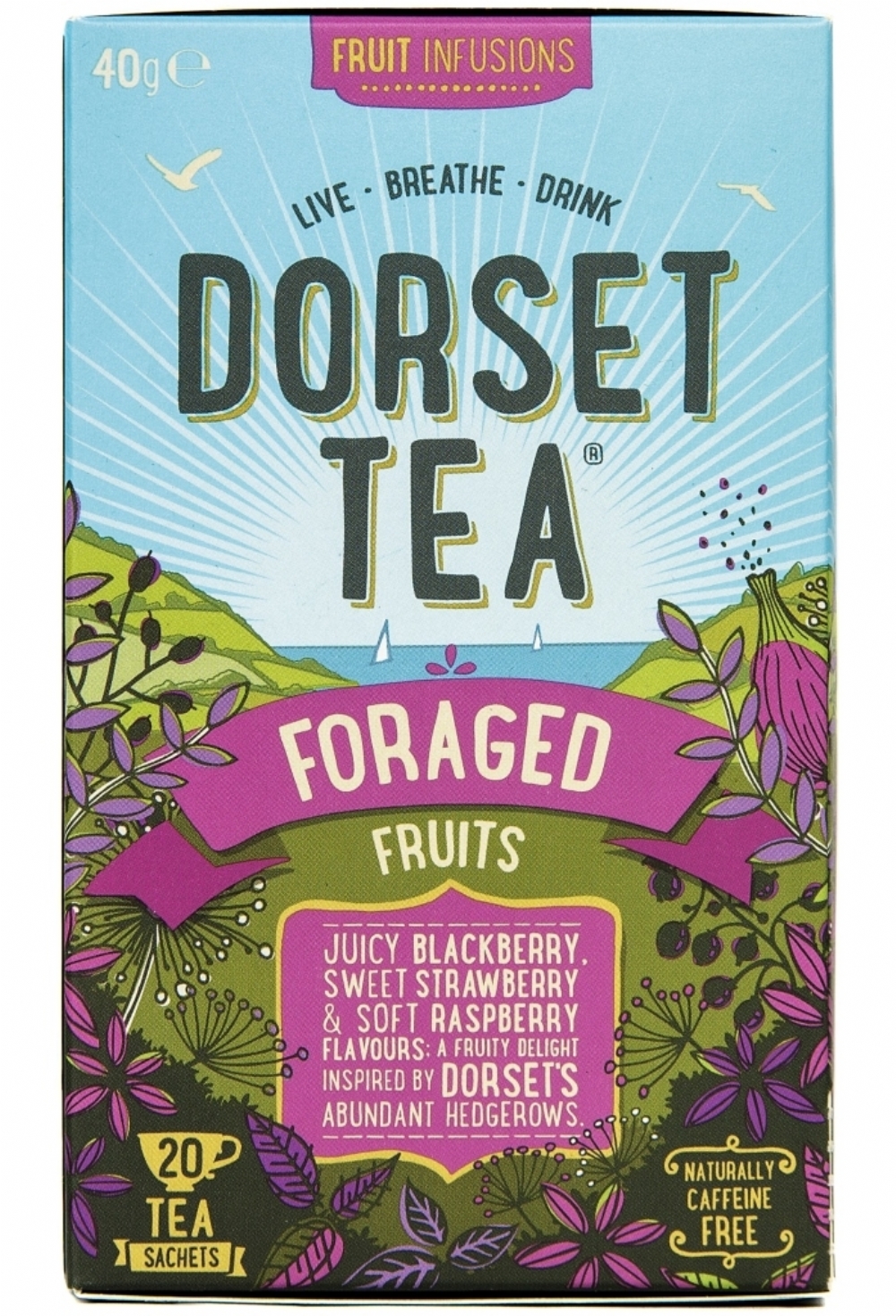 DORSET TEA Foraged Fruits - 20 Sachets