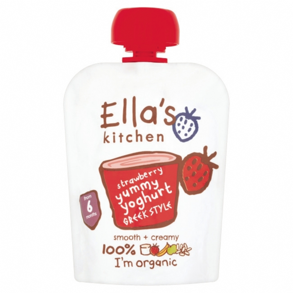 ELLA'S KITCHEN Strawberry Yummy Yoghurt 90g
