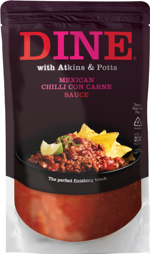 ATKINS & POTTS Chilli Con Carne Sauce 350g