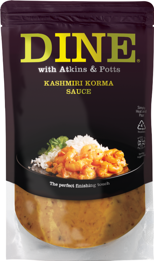 ATKINS & POTTS Kashmiri Korma Sauce 350g