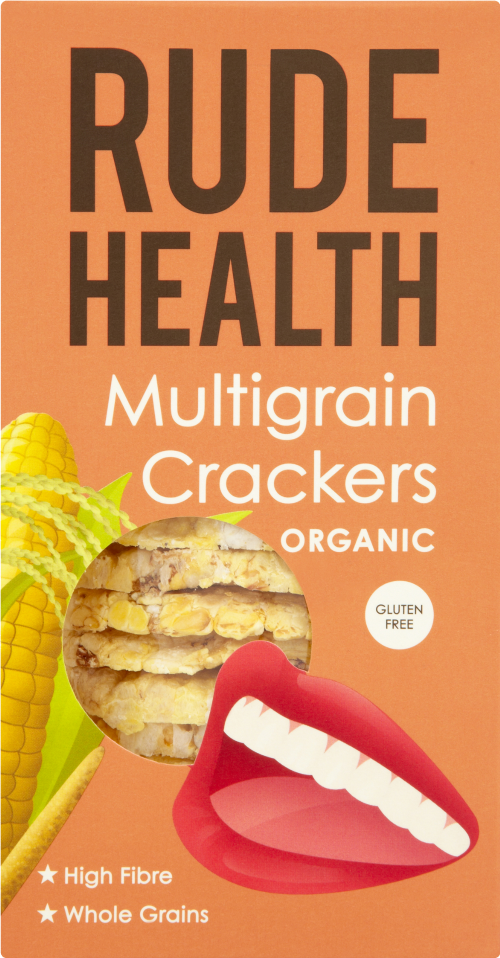 RUDE HEALTH Multigrain Crackers 160g
