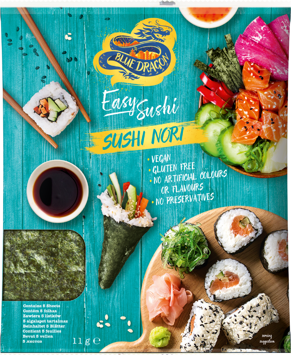 BLUE DRAGON Sushi Nori 11g