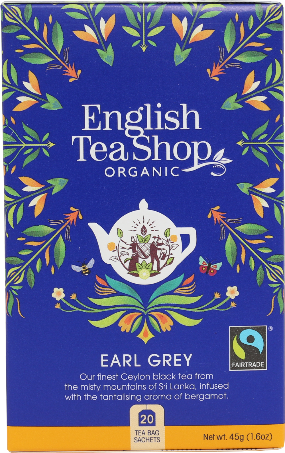 ENGLISH TEA SHOP 20 Earl Grey Sachets 45g
