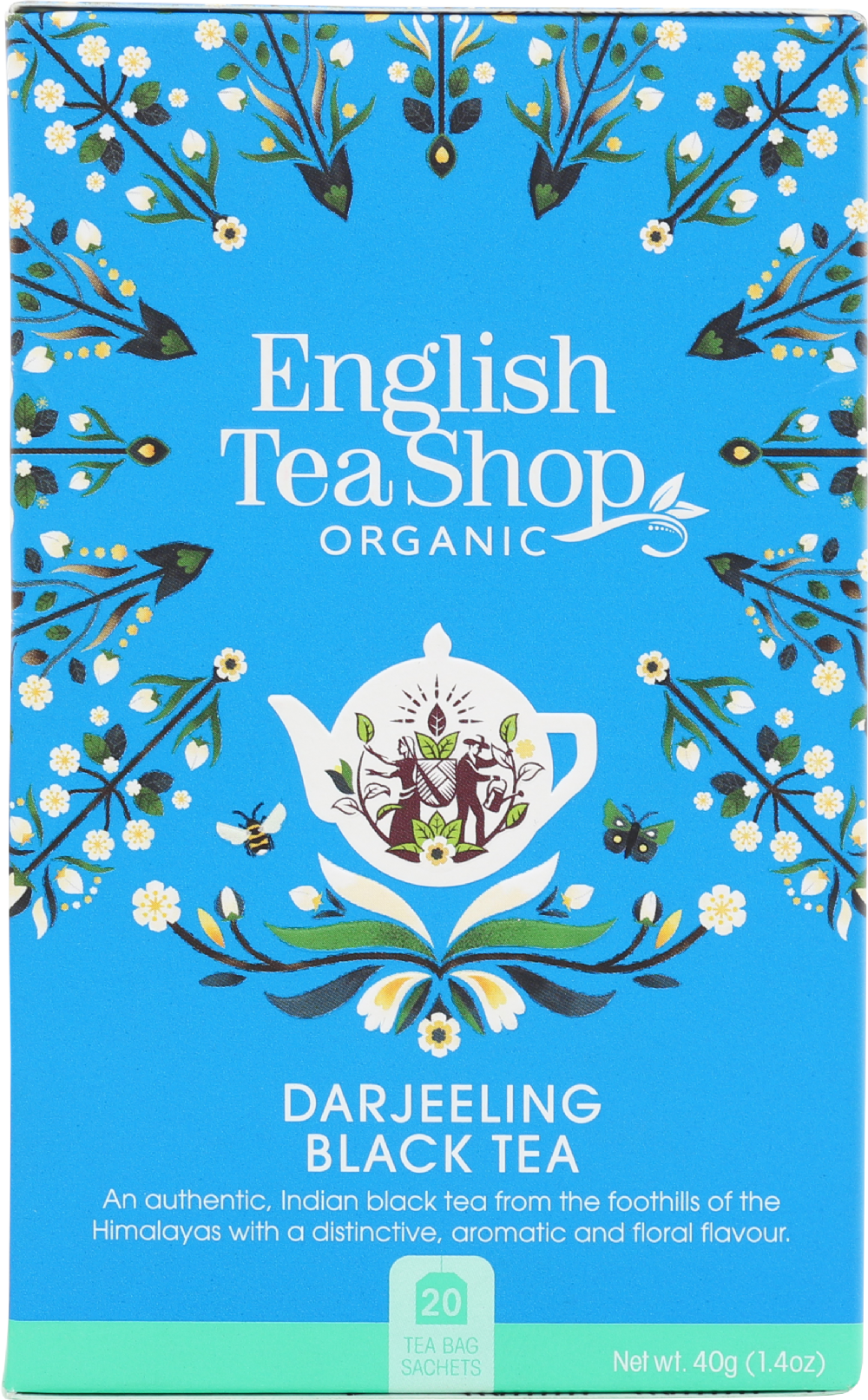 ENGLISH TEA SHOP Darjeeling Black Tea 20 Sachets