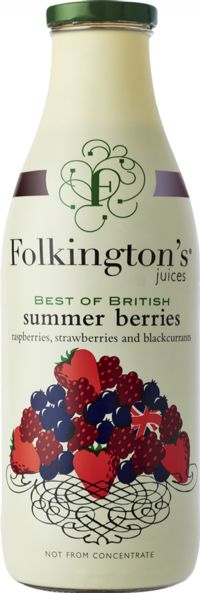 FOLKINGTON'S Summer Berries Juice 1000ml