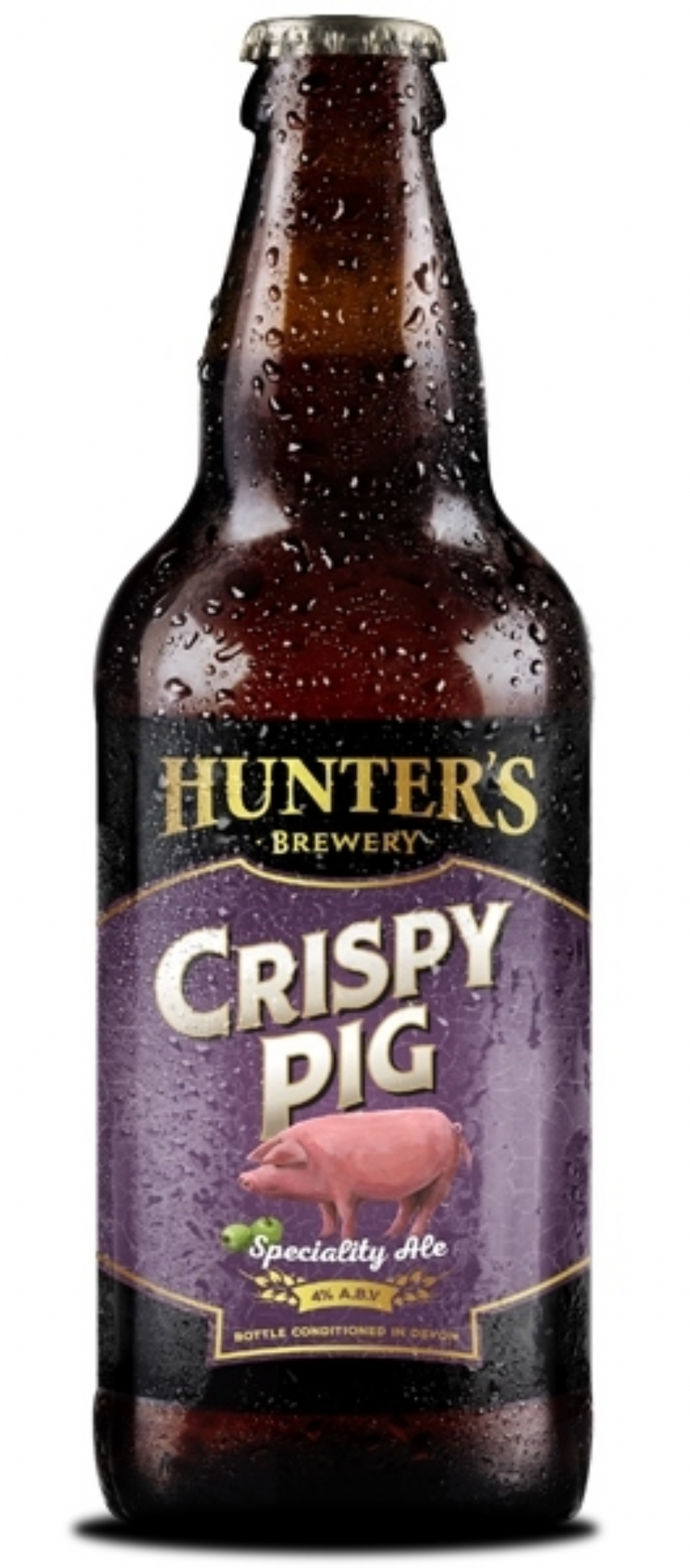 HUNTER'S Crispy Pig Speciality Apple Pale Beer 500ml 4.0%ABV