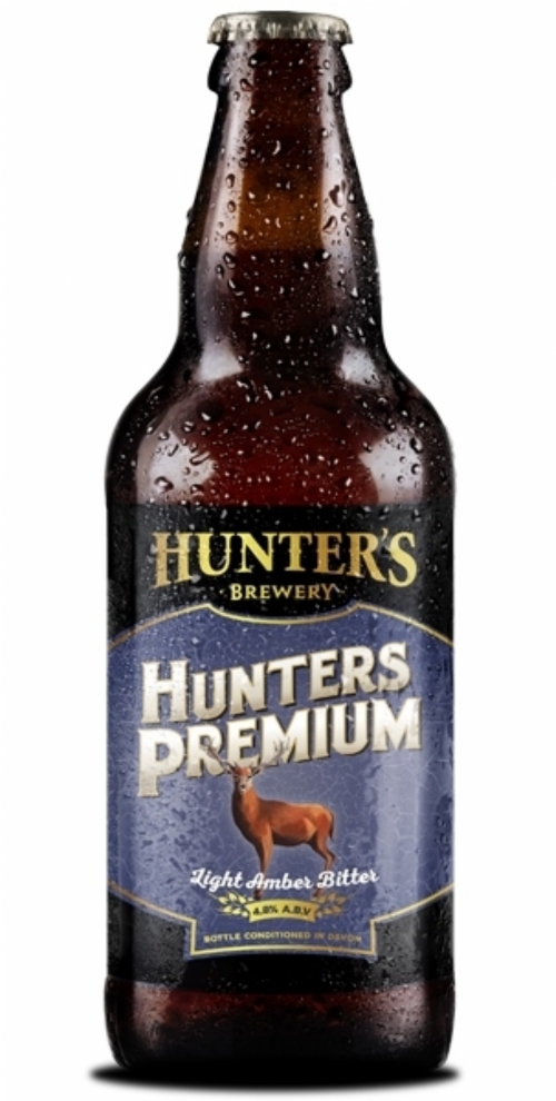 HUNTER'S Premium Light Amber Bitter 500ml 4.8% ABV