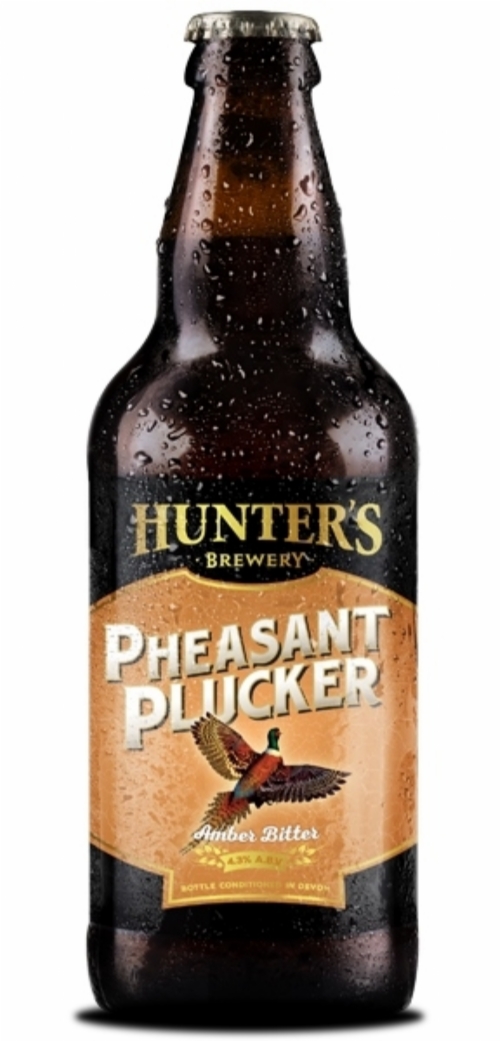 HUNTER'S Pheasant Plucker Dark Amber Malty 500ml 4.3% ABV