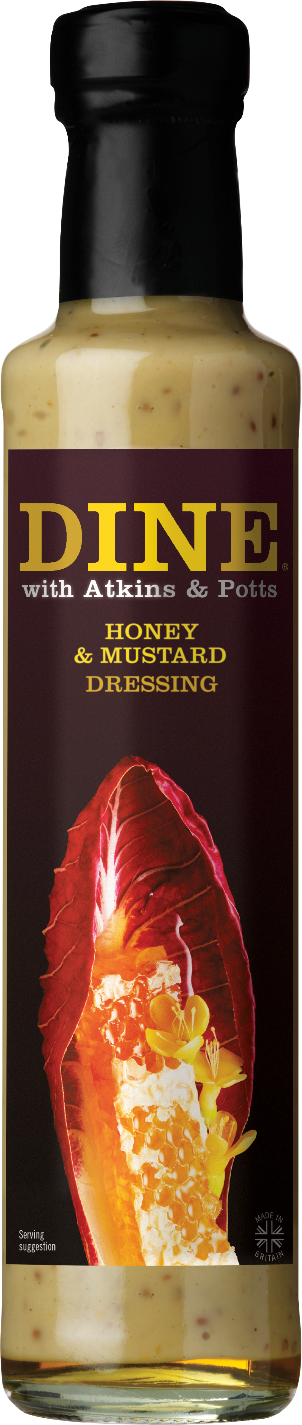 ATKINS & POTTS Honey & Mustard Dressing 220g