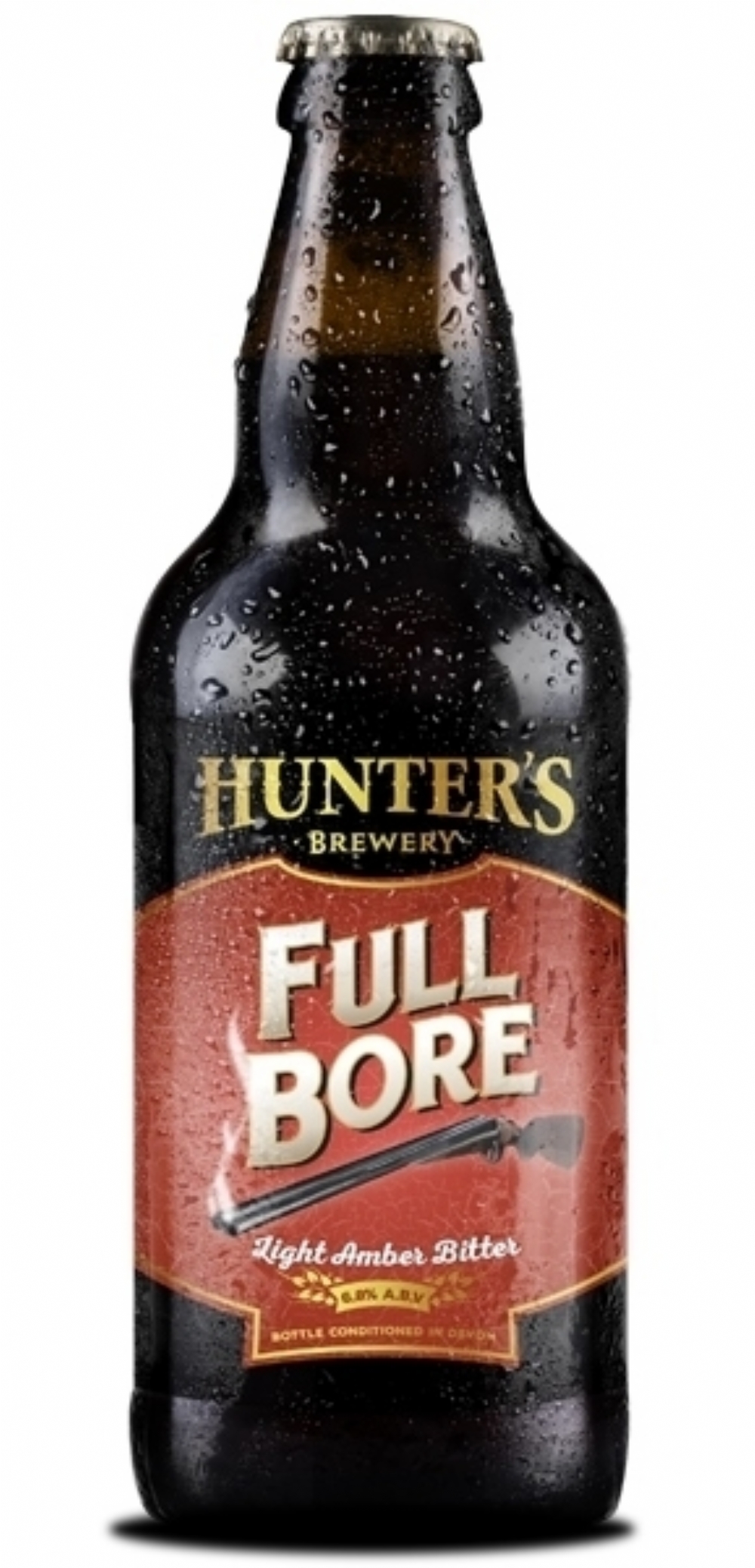HUNTER'S Full Bore Premium Strong Amber Bitter 500ml 6.8%ABV (5060263740001)