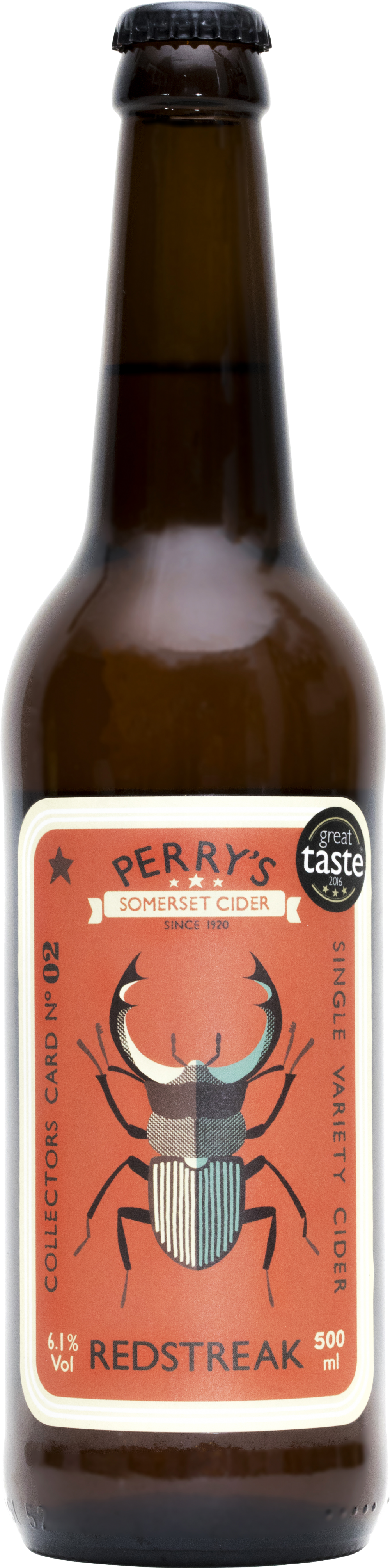 PERRY'S Somerset Redstreak Cider 500ml 6% ABV