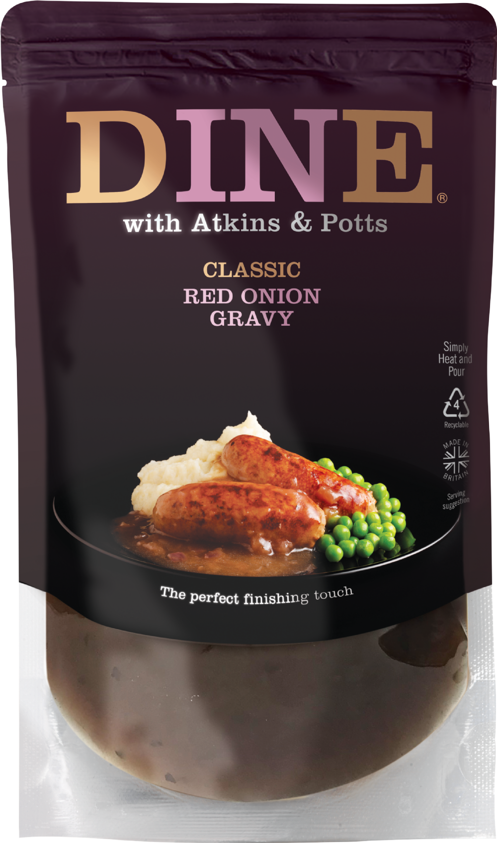 ATKINS & POTTS Classic Red Onion Gravy 350g