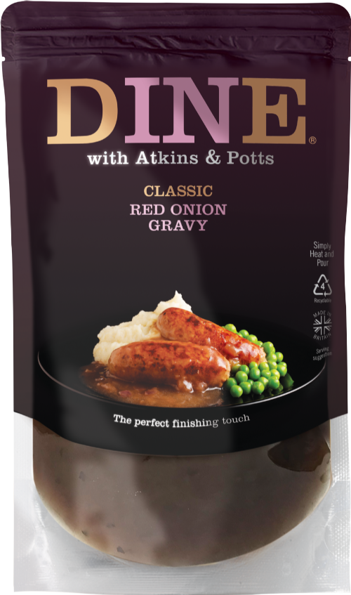 ATKINS & POTTS Classic Red Onion Gravy 350g