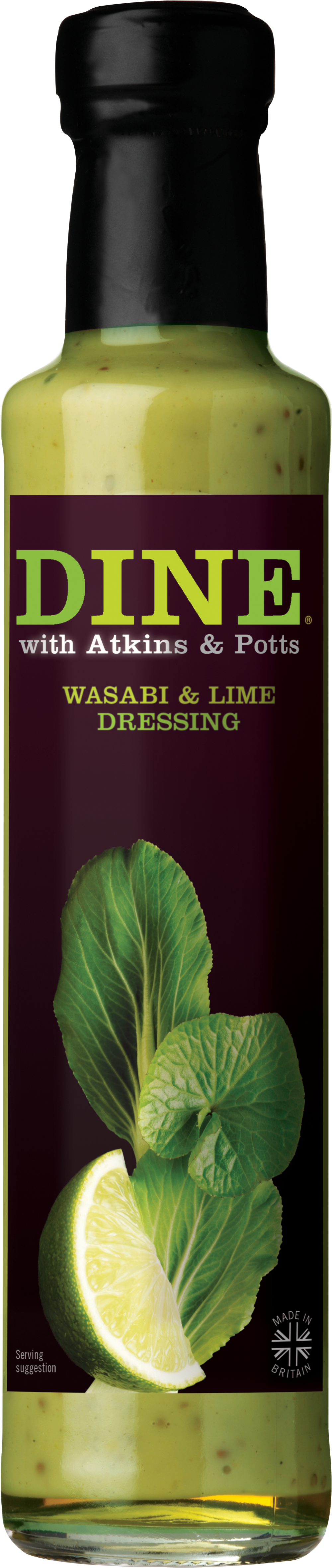 ATKINS & POTTS Wasabi & Lime Dressing 220g