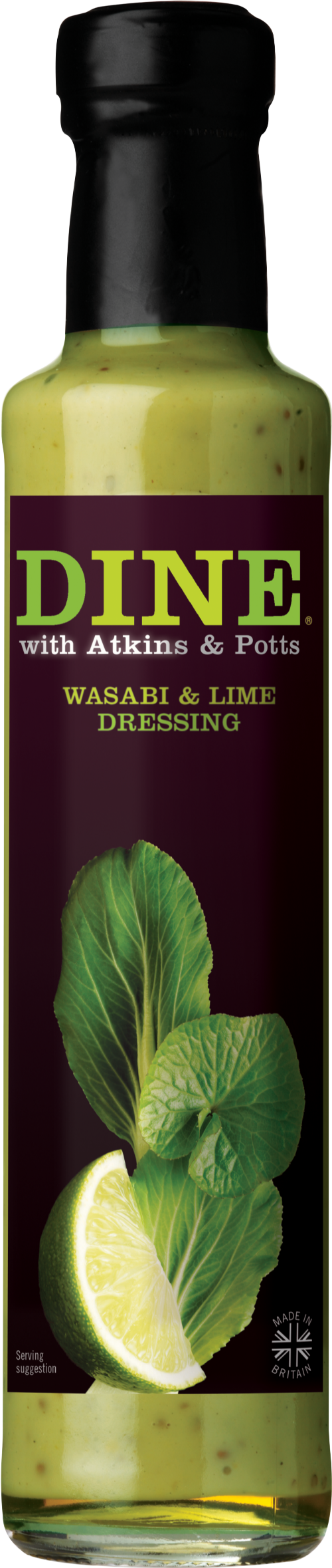 ATKINS & POTTS Wasabi & Lime Dressing 255g