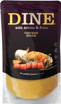 ATKINS & POTTS Chicken Stock 350g