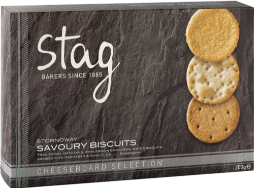 STAG Stornoway Savoury Biscuits Cheeseboard Selection 200g