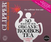 CLIPPER 80 Organic Rooibos Teabags 180g