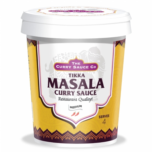 THE CURRY SAUCE CO. Tikka Masala Curry Sauce - Medium 475g