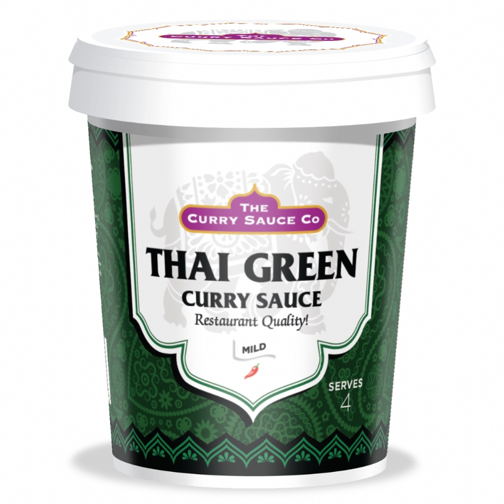 THE CURRY SAUCE CO. Thai Green Curry Sauce - Mild 475g
