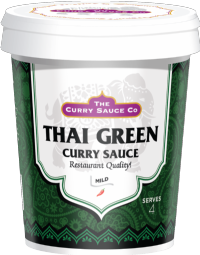 THE CURRY SAUCE CO. Thai Green Curry Sauce - Mild 475g