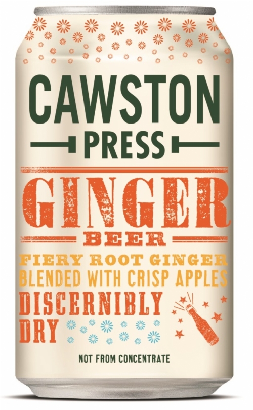 CAWSTON PRESS Sparkling Ginger Beer - Can 330ml