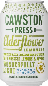 CAWSTON PRESS Sparkling Elderflower Lemonade Can 330ml