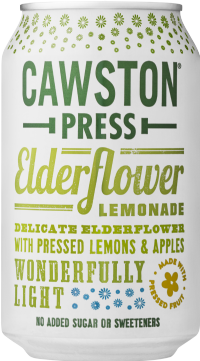 CAWSTON PRESS Sparkling Elderflower Lemonade Can 330ml