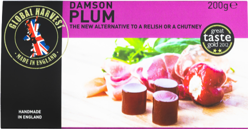 GLOBAL HARVEST Damson Plum Fruit for Cheese 200g