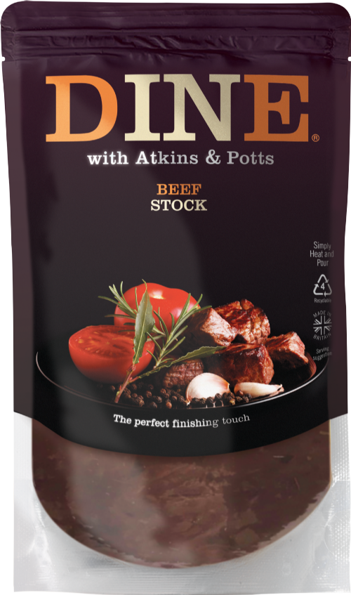 ATKINS & POTTS Beef Stock 350g