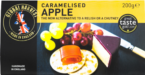 GLOBAL HARVEST Caramelised Apple Fruit for Cheese 200g