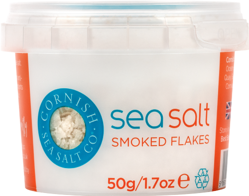 CORNISH SEA SALT Smoked Sea Salt Flakes 50g
