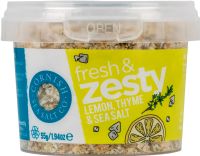 CORNISH SEA SALT CO. Fresh & Zesty - Lemon, Thyme & Sea Salt 55g