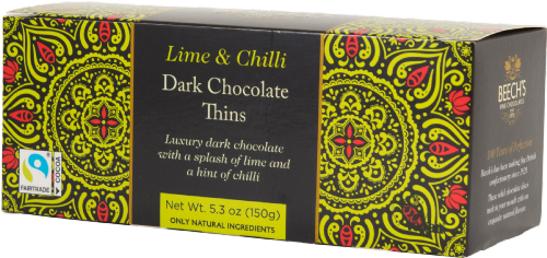 BEECH'S Lime & Chilli Dark Chocolate Thins 150g