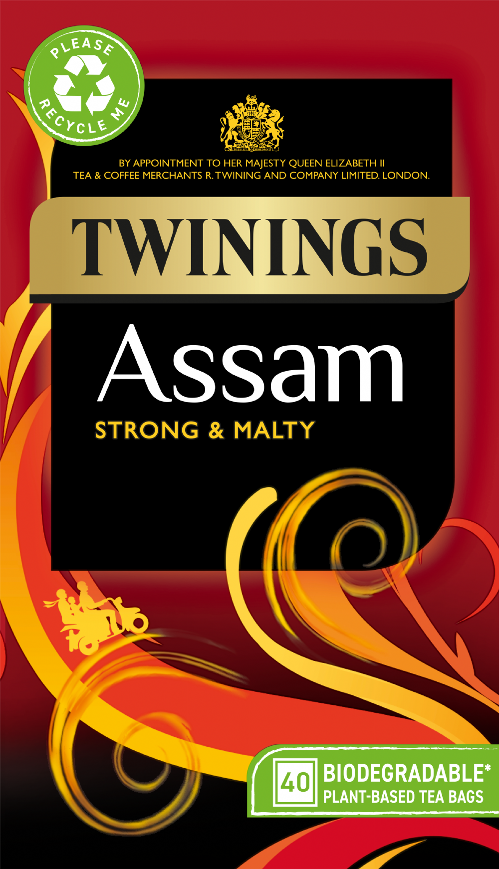 TWININGS Assam Teabags 40's