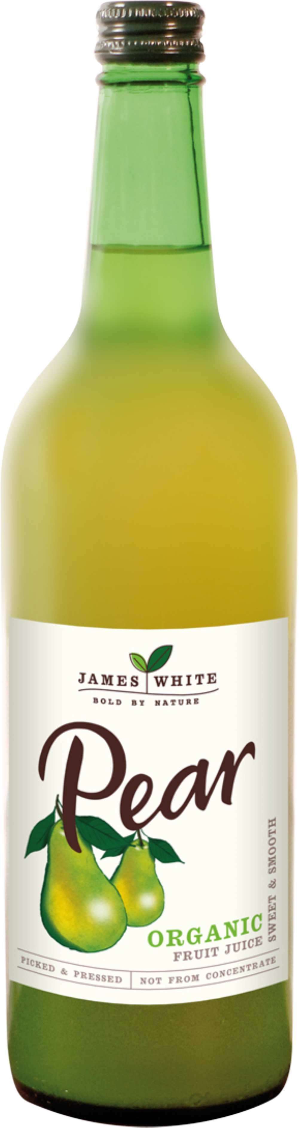 JAMES WHITE Organic Pear Juice 75cl