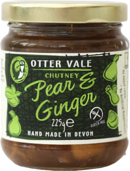OTTER VALE Pear & Ginger Chutney 225g