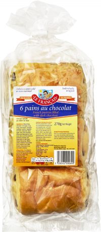 LE FRANCAIS 6 Pains au Chocolat 270g